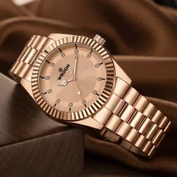 WROGN Men Embellished Dial & Bracelet Style Straps Analogue Watch HOBWRG0498-RG-picture-51