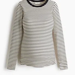 H&M MAMA Ribbed Jersey Top-picture-31