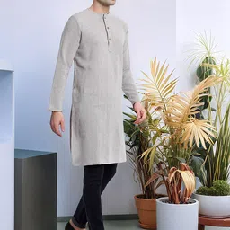 Moda Rapido Men Handloom Kurta image 3