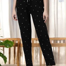 Kryptic Pack Of 2 Printed Pure Cotton Relaxed-Fit Lounge Pants-picture-33