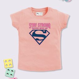 YK X Minute Mirth Infant Girls Supergirl Printed Pure Cotton T-shirt-picture-35
