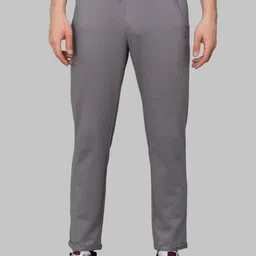 MACHO Men Cotton Relaxed-Fit Loop Knit Track Pants image 2