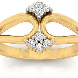 avsar Ketaki 18kt Diamond Yellow Gold ring-picture-18