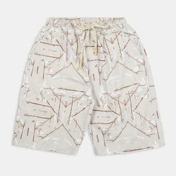 CAVIO Boys Printed Pure Cotton Shirt With Shorts image 4