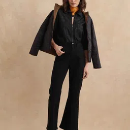 RAREISM Women Comfort Bootcut High-Rise Stretchable Jeans-image-57