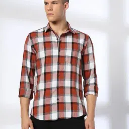 netplay Men Checked Regular Fit Shirt image 5