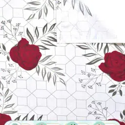 fabinaliv 300 TC Printed King Size Bedsheet with Pillow Covers image 5