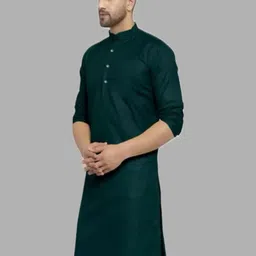 ANUJ FASHION Men Blended Kurtas image 2