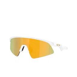Oakley Junior Kids Half Rim Rectangle Sunglasses With UV Protected Lens 888392677716-image-1