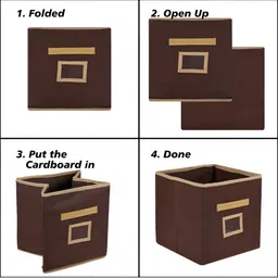 Aura Pink & Brown 4 Pieces Multi-Utility Organisers image 2