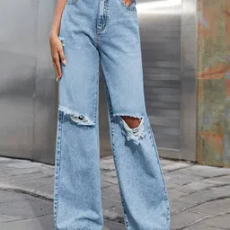 Aadvi Fashion Women Smart High-Rise Heavy Fade Stretchable Jeans-picture-40