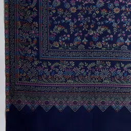 sangria House of Pataudi Women Floral Woven Design Shawl image 5