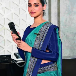 KCPC BANDHANI Silk Cotton Saree image 3