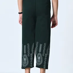 BAESD Girls Pack Of 2 Printed Regular Trousers image 5