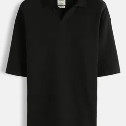 WROGN Polo Collar Oversized Cotton T-shirt image 2