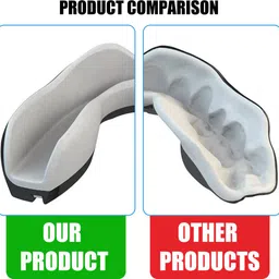 hannea Sports Mouth Guard, Mouthguard Teeth Guard High-density Moulded Mouthguard Mouth Guard image 2