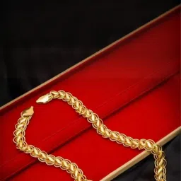 Rashifaashion Unisex Stainless Steel Twisted Minimal Chain image 2