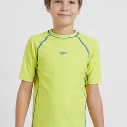 Speedo Boys Enduraflex Slim-Fit Short Sleeve Suntop-picture-54