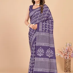 Mitera Dabu Silk Blend Bagru Saree-picture-11