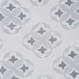 KLOTTHE Grey & Off White 400 TC Pure Cotton Double King Bedsheet With 2 Pillow Covers image 4