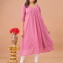 Sashay Boutique Embroidered A-Line Kurta image 1
