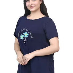 INDIA FASHION FAB Women Tie and Dye Dyed T-shirt-picture-24