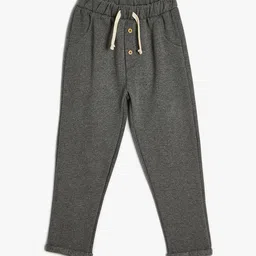 Koton Boys Regular Fit Mid Rise Track Pants-picture-30