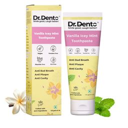 Dr.Dento Vanilla Icey Mint Natural Toothpaste - 125 g-picture-31