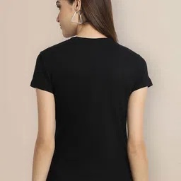 Metronaut Women Typography 2 Printed T-shirt image 5