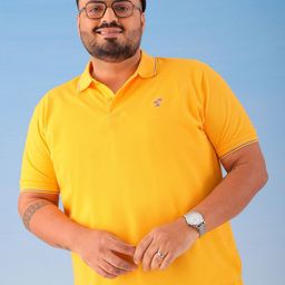 HARDSODA Men Polo Collar T-shirt-image-69
