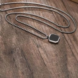 J.S ENTERPRISES Square Pendants with Chains-picture-8