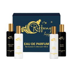 riffway Set Of 4 Eternal Desire- Cube- The King- Venus Eau De Parfum- 20 ml Each-picture-36
