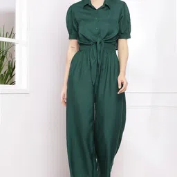 saanvi collection Solid Women Jumpsuit image 1