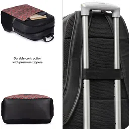 zouk 16.9 L Laptop Backpack Gwalior Weaves Statement Backpack image 5