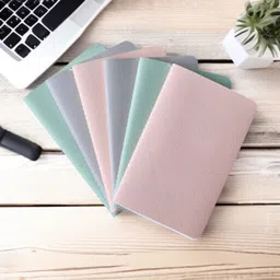 innaxa Small Pocket Notebook Combo | Mini Journal/Diary Pocket-size Notebook Plain 60 Pages image 5