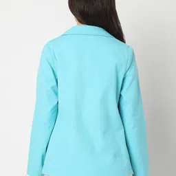 vero moda Women Solid Single Breasted Casual Blazer image 2