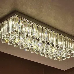 k9 crystal products Chandelier for Living Room Ceiling Light L10" x W22" Warm White K9-coffine Chandelier Ceiling Lamp-picture-12