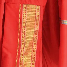 Exotic India Woven Design Art Silk Ready to Wear Dhoti Pant & Veshti image 2