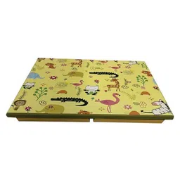 Kidoz Animals Print Bed Table - Light Green image 5