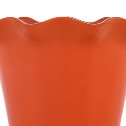 Kuber Industries Orange 3 Pcs Blossom Planters image 5