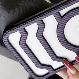 Luxury Kase Solid Printed iPhone 15 Plus Back Case Mobile Accessories image 5