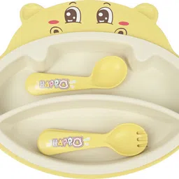 kylo Hippo Tableware Set|5-Pcs Set|Toxin-free, Food Grade and BPA Free - Plastic-picture-42