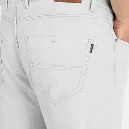 Urbano Plus Regular Fit Stretchable Washed Jeans image 5