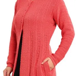 stutakriti WOOL Solid Coat For Women image 4