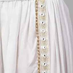 meemaya Solid Cotton Women Harem Pants image 5