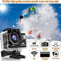 NXT PRO ZoomBeast -9157 WATERPROOF NEWLY LAUNCHED 4K ULTRA HD WIFI SPORTS AND ACTION CAMERA WITH ACCESSIORIES Sports and Action Camera image 2