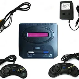 TV Video game SEGA MEGA Drive II 2 player video game Colonies Edition-picture-25