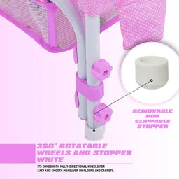 pandaoriginals JUMBO CRADLE Premium quality Baby Bed with Strong frame and Soft Cushioning Standard crib image 4