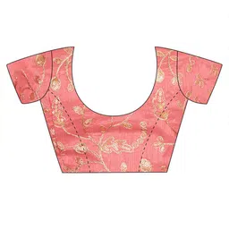 KALINI Leheriya Printed Sequinned Poly Georgette Saree image 3