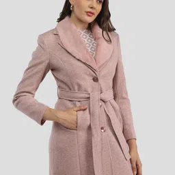 protex Wool Solid Coat For Women image 4